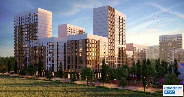 
  Продается 3-комн. квартира 75.4 м², в ЖК Ботаника, литер 1.1. Фото 1.
