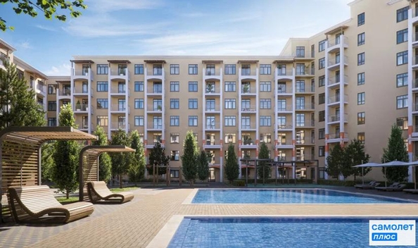 
  Продается 1-комн. квартира 36.6 м², в ЖК Кипарис, литер 6. Фото 2.