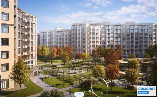 
  Продается 1-комн. квартира 36.6 м², в ЖК Кипарис, литер 6. Фото 6.