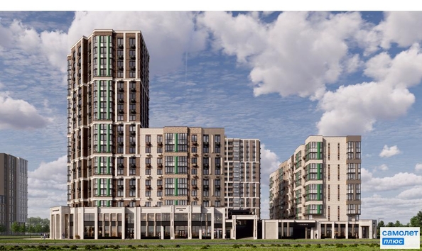 
  Продается 1-комн. квартира 34.9 м², в ЖК Парковый, литер 1. Фото 2.