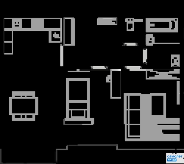 
  Продается 2-комн. квартира 55.28 м², в ЖК Усадьба Гостагаевская, 9.1 л 4. Фото 19.