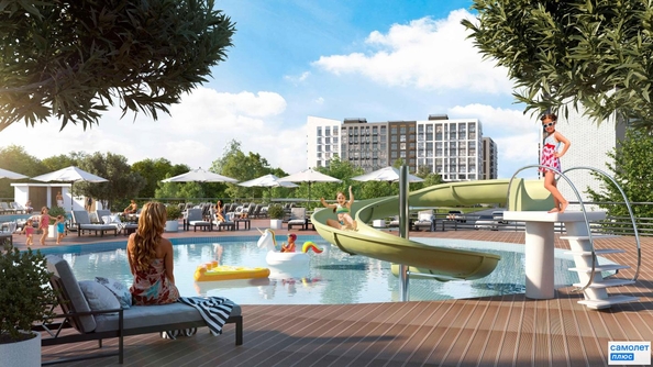 
  Продается 1-комн. квартира 40.4 м², в ЖК Хозяин морей, литер 1. Фото 2.