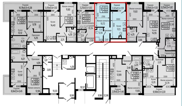 
  Продается 1-комн. квартира 31.92 м². Фото 2.
