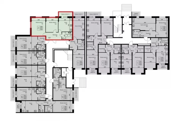 
  Продается 2-комн. квартира 58 м², в ЖК Нова Вита, дом 1. Фото 2.