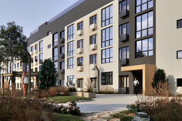 
  Продается 2-комн. квартира 55.9 м², в ЖК ЭВО, литер 1. Фото 1.