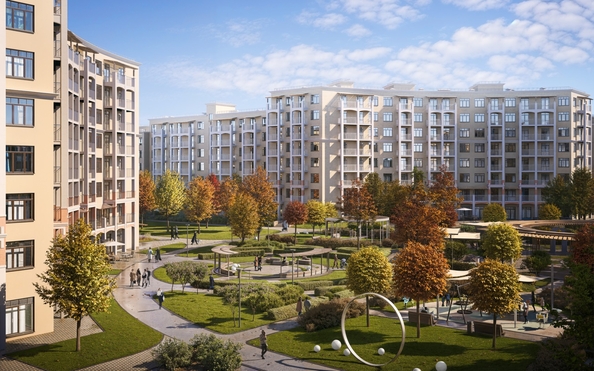 
  Продается 1-комн. квартира 39.7 м², в ЖК Кипарис, литер 7. Фото 3.