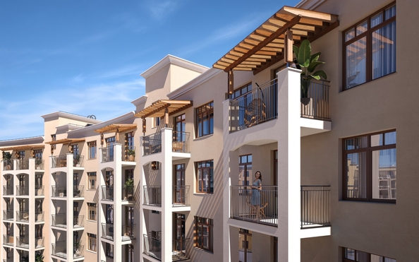 
  Продается 1-комн. квартира 40.7 м², в ЖК Кипарис, литер 7. Фото 6.
