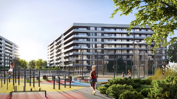
  Продается апартамент 45.6 м², в АК Мореград, литер 1. Фото 2.