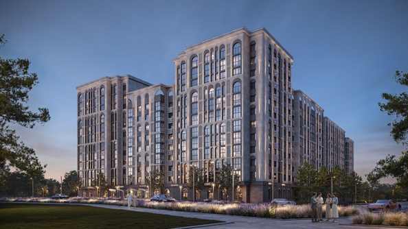 
  Продается 2-комн. квартира 57.25 м², в ЖК На Высоком берегу, дом 1. Фото 1.