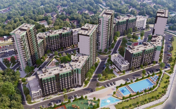
  Продается 1-комн. квартира 31.92 м², в ЖК Ботаника Хиллс, лит 3. Фото 3.