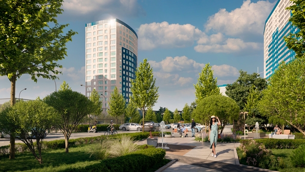 
  Продается 1-комн. квартира 36.7 м², в ЖК Фонтаны, литер 23. Фото 8.