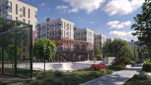
  Продается 1-комн. квартира 40.2 м², в ЖК Зеленая территория, литера 1.2. Фото 34.
