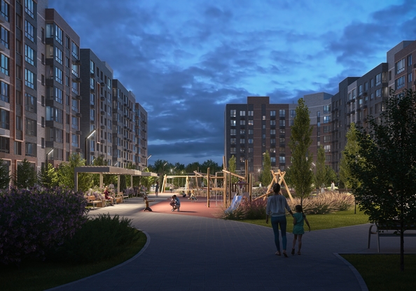
  Продается студия 29.05 м², в ЖК МОНО Квартал, дом 3. Фото 4.