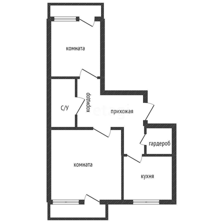 
  Продается 2-комн. квартира 59.49 м². Фото 1.