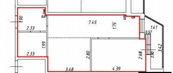 
  Продается 1-комн. квартира 39.6 м². Фото 11.
