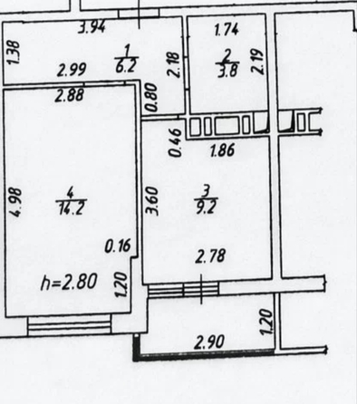 
  Продается 1-комн. квартира 37 м². Фото 16.