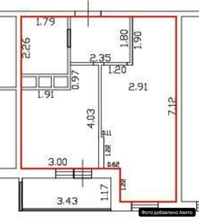 
  Продается 1-комн. квартира 38 м². Фото 29.