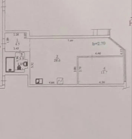 
  Продается 1-комн. квартира 49 м². Фото 23.