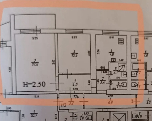 
  Продается 2-комн. квартира 48 м². Фото 23.