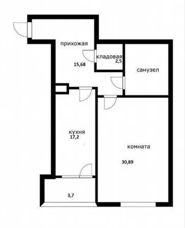 
  Продается 1-комн. квартира 77 м². Фото 30.