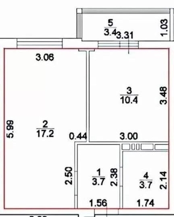 
  Продается 1-комн. квартира 35 м². Фото 8.