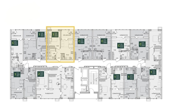 
  Продается 1-комн. квартира 38.5 м². Фото 1.