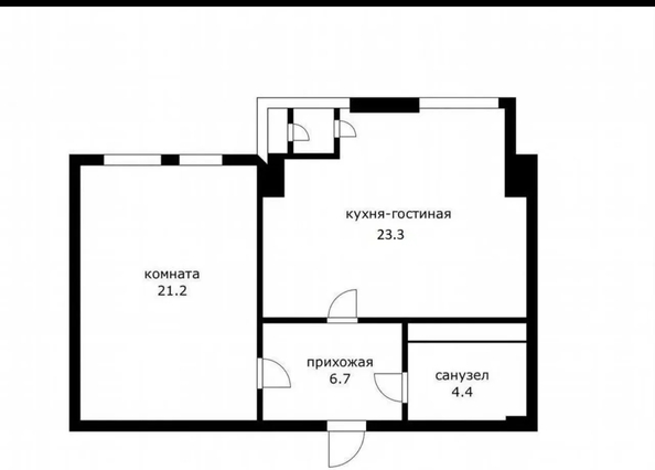 
  Продается 1-комн. квартира 52 м². Фото 27.