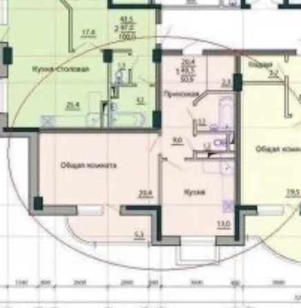 
  Продается 1-комн. квартира 50.5 м². Фото 20.