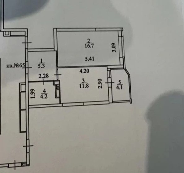 
  Продается 1-комн. квартира 38 м². Фото 4.