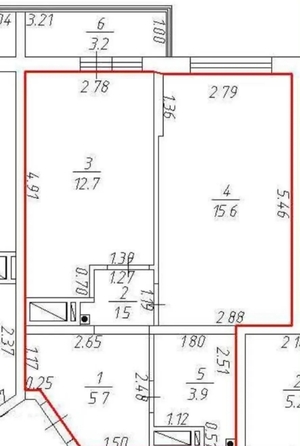 
  Продается 1-комн. квартира 41 м². Фото 12.