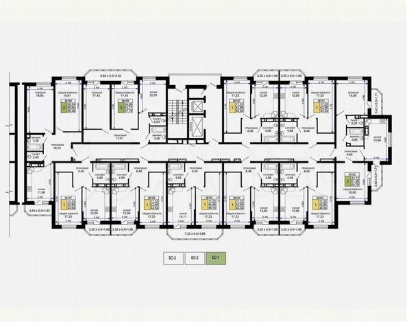 
  Продается 1-комн. квартира 48.1 м². Фото 3.