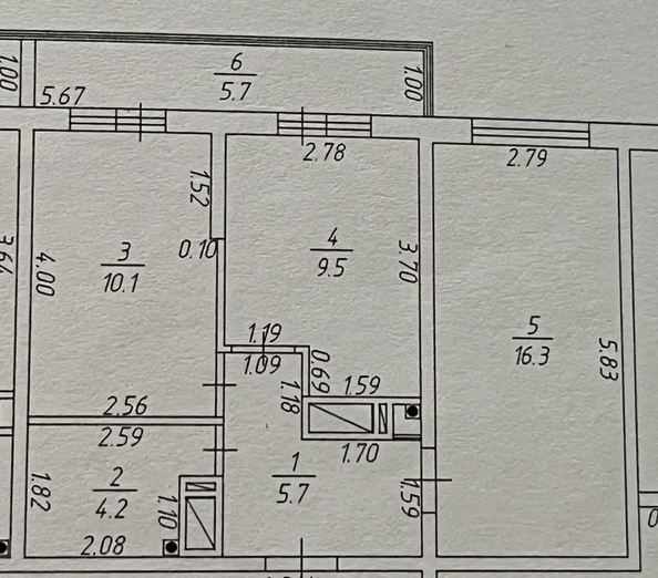 
  Продается 2-комн. квартира 50 м². Фото 34.