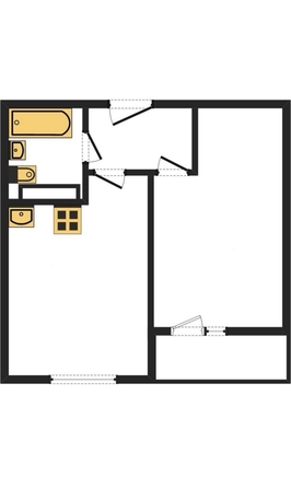 
  Продается 1-комн. квартира 38 м². Фото 24.