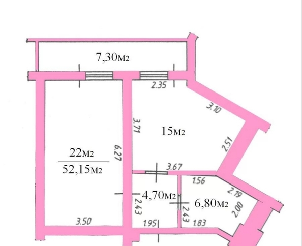 
  Продается 1-комн. квартира 49 м². Фото 20.