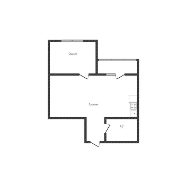 
  Продается 1-комн. квартира 41.8 м². Фото 11.