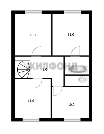 
  Продается  квартира 258.4 м². Фото 24.