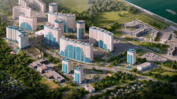 
  Продается 2-комн. квартира 57.18 м², в ЖК Фонтаны, литер 19. Фото 2.