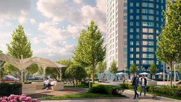 
  Продается 1-комн. квартира 36.7 м², в ЖК Фонтаны, литер 25. Фото 4.