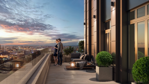 
  Продается 1-комн. квартира 46 м², в ЖК Эрмитаж, дом Малевич, к 1.1. Фото 10.