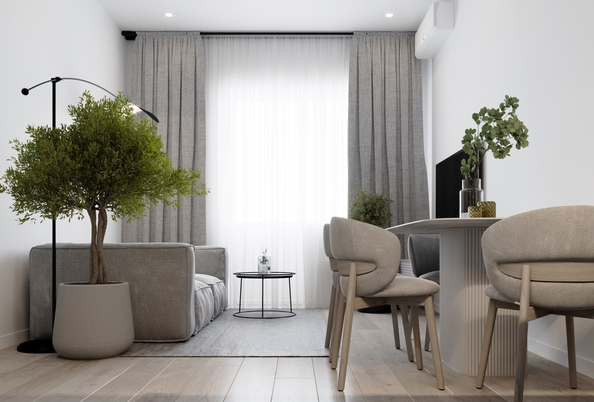 
  Продается 3-комн. квартира 73.36 м², в ЖК Теплые края, литер 2. Фото 2.