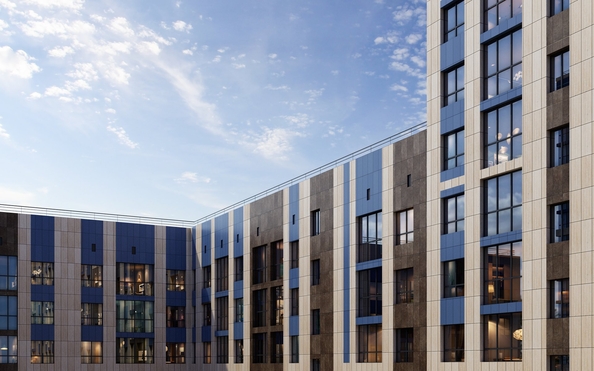 
  Продается 2-комн. квартира 69.8 м², в ЖК Архитектор, литера 4.1. Фото 2.