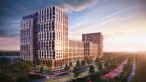 
  Продается 2-комн. квартира 76.6 м², в ЖК Эрмитаж, дом Кандинский, к 2. Фото 2.