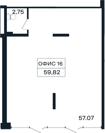 
  Продается универсальное помещение 59.82 м². Фото 1.
