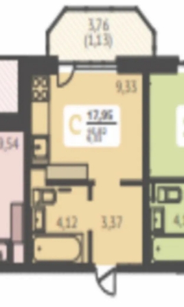 
  Продается 1-комн. квартира 20.6 м². Фото 30.