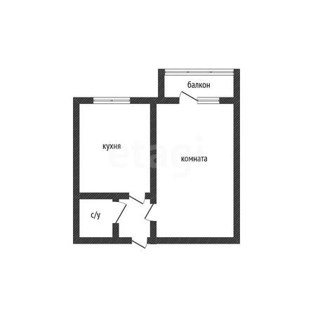 
  Продается 1-комн. квартира 29.9 м². Фото 1.