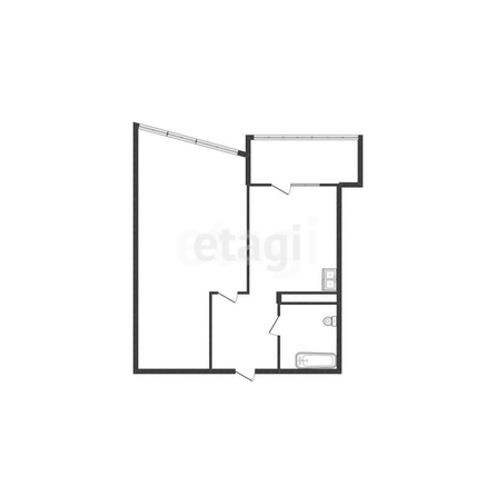 
  Продается 1-комн. квартира 39.71 м², в ЖК Режиссёр, литера 3. Фото 1.