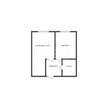 
  Продается 1-комн. квартира 37 м². Фото 1.