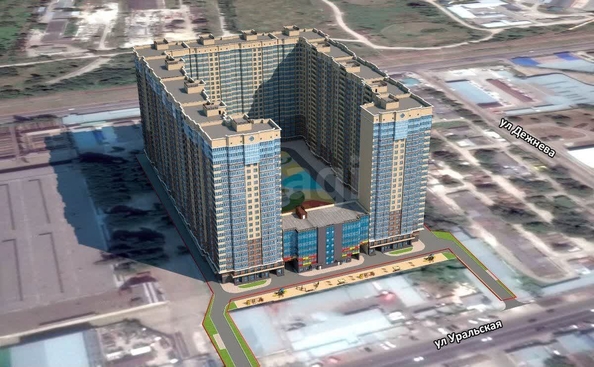 
  Продается студия 21.5 м², в ЖК Ural (Урал). Фото 2.