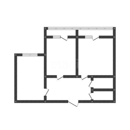 
  Продается 2-комн. квартира 51.5 м², в ЖК Архитектор, литера 2.1. Фото 1.