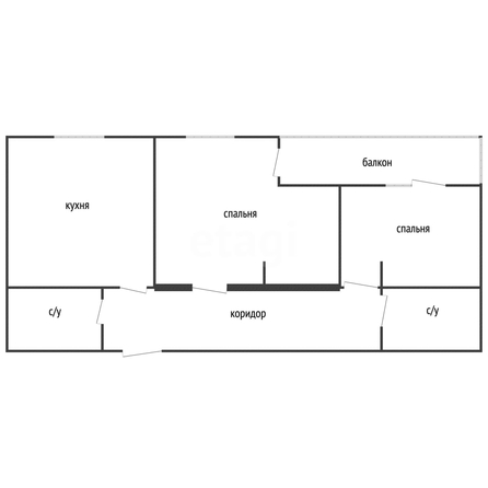 
  Продается 2-комн. квартира 55.5 м², в ЖК Клубный квартал Европа, 5, литера 4. Фото 1.